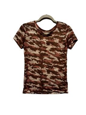 Pink Camo Tee NWOT